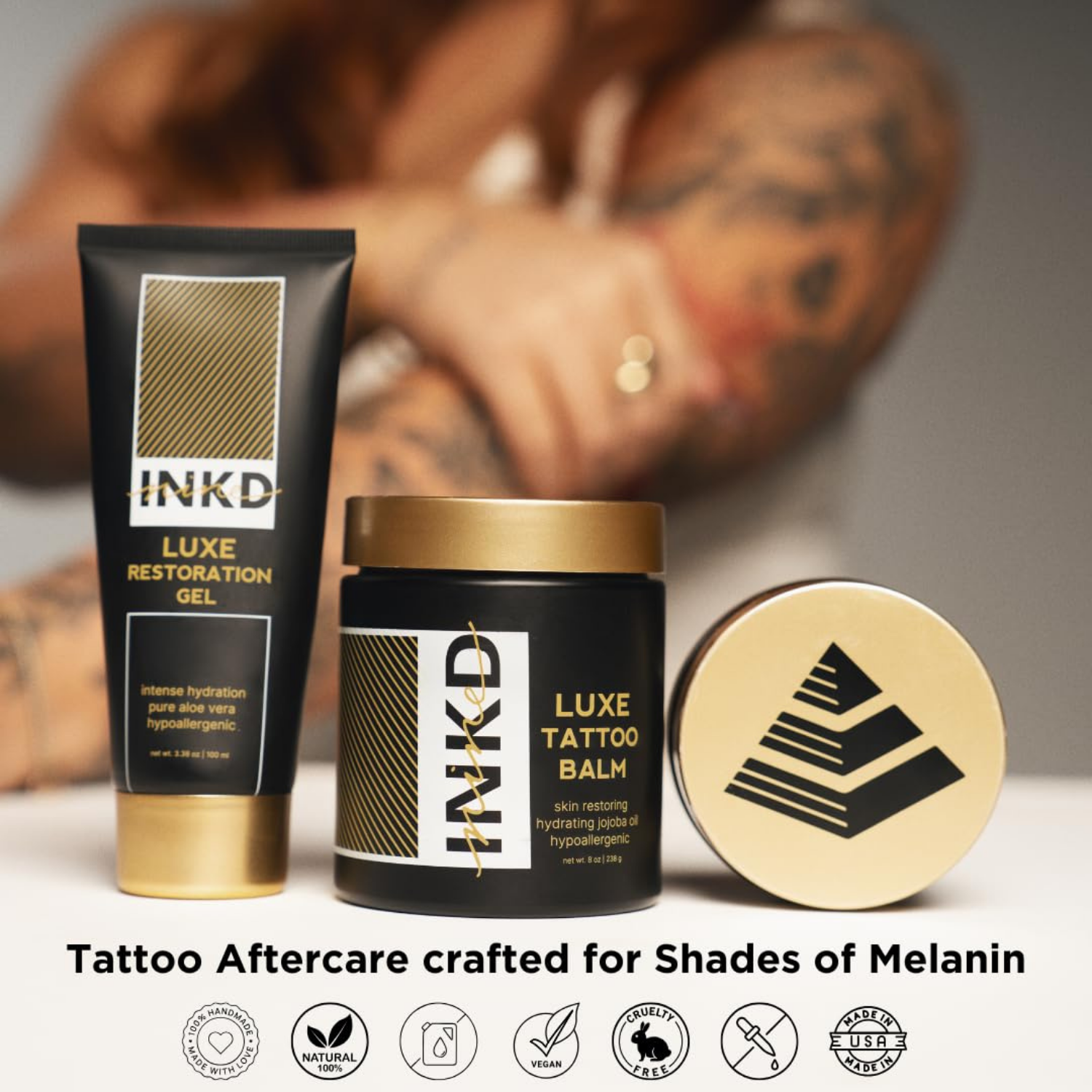 INKD NINE LUXE TATTOO BALM (8oz)