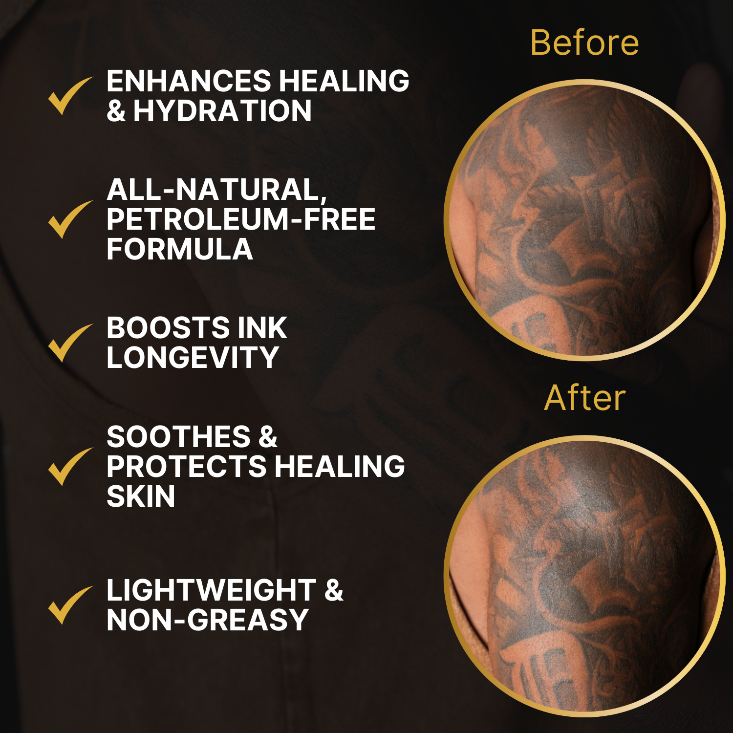 INKD NINE LUXE TATTOO BALM (8oz)